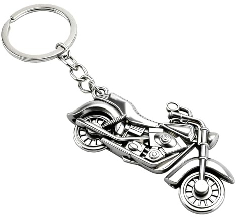 VBGURR Motorrad-Schlüsselanhänger,Auto Schlüsselanhänger Motocross aus Metall,Motorrad Zubehör Metall Schlüssel Anhänger,Mini Motorrad Geschenke für Motorrad-Enthusiasten,Männer Und Frauen