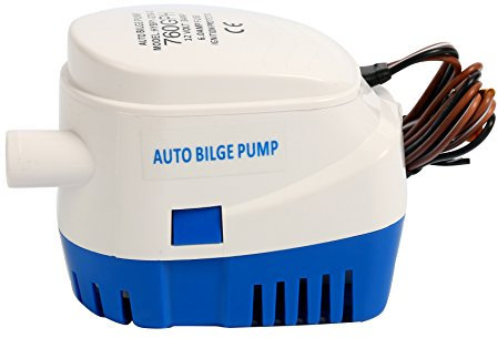 Amarine Made Bomba de agua sumergible automática para embarcaciones, 12 V, 760 gph auto con interruptor de flotador