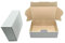 verpacking 100 Maxibriefkartons Versandkartons Faltschachtel Faltkarton Maxibrief 160 x 110 x 50 mm, Weiss, MB-1