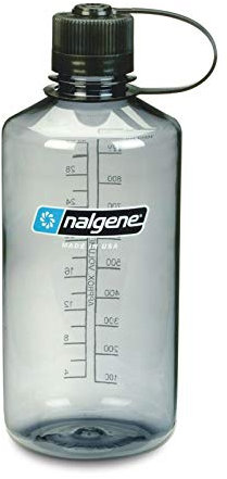 Nalgene Trinkflasche Narrow Mouth 1000 ml, grau, NGNM