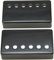Dopro Set of 2 Metal Humbucker Guitar Pickup Cover Brass Humbucker Pickup Covers 50mm/52mm Pole Spacing for Epiphone Les Paul Blacklack