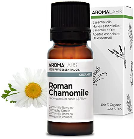 Camomilla Romana BIO (Chamaemelum nobile) - 10 mL - Olio Essenziale Chemiotipizzato e Certificato AB - Aroma Labs - Made in France