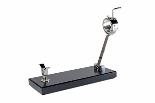 LepantoHouse Soporte Jamonero Future Plegable Giratorio Base de Madera Color Negro Para Jamones y Paletillas