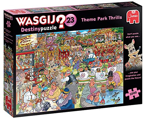 Jumbo Spiele Wasgij Destiny 23 Theme Park Thrills - Puzzle 1000 Teile