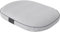 PillowPrim Hundekissen Hundebett Hundematratze Kissen Hundeschlaufplatz Bett Hundekorb Hundesofa ovale Matratze Kleine Hunde M - 70 x 50 cm Aschgrau ökologische Leinenstoffe