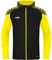 JAKO - Veste à Capuche Performante, Mixte, Noir/Jaune Doux, L
