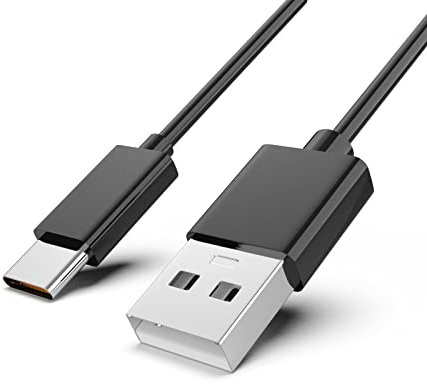 Toxaoii USB-C Charging Cable Compatible with Beats Studio Buds, Beats Fit Pro Earphones, JBL Charge 5, Pulse 4 Speakers, Jabra Elite 75t, Elite 85t Earbuds Type C Data Sync Cord(5FT Black)