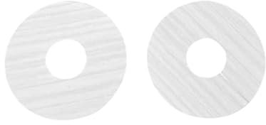 Miami White Oak Self-Adhesive Rose Radiator Pipe Covers Pack of 2 (Miami White Oak)