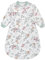 Baby Schlafsack für Kleinkinder 1 TOG Langarm Babyschlafsack, 2-Wege-Reißverschluss, Ganzjährig, Kinderschlafsack Baumwolle Schlafanzug für Jungen und Mädchen (REH, L)