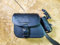 ORLETANOS Schwingentasche Sporty Malteser schwarz kompatibel mit Harley Davidson Seitentasche Sportster Forty Eight Lowrider Hugger XL 1200 48 883 Bikertasche Black Satteltasche