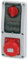 Presa interbloccata verticale con sezionatore interruttore, ad incasso, con interruttore magnetotermico, 380V, 4 poli 3P+T, 16A, IP67 - Rosi 16.3316R6-IMT