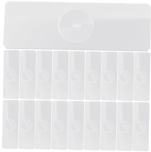 Mobestech 50 Pcs Concave Slide Blank Microscope Slides Microscopic Slides Clear Microscope Slides Concave Microscope Slides Laboratory Microscope Slides Cover Slip Frosted Glass