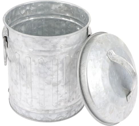 SEWACC Papelera De Escritorio Pequeña Forma De Cubo Papelera Decorativa Para Oficina Y Hogar Cubo De Basura Compacto Para Dormitorio Y Cocina Bote De Basura Conveniente