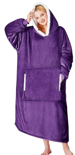 yescool Unisex Wearable Blanket Hoodie Fashion Blanket