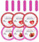 150PCS Nail Polish Remover Pads,Nail Varnish Remover Wipes in Box Gel Nail Wipes,Easy to Carry Instant Removal (One Size, Strawberries,Peach)
