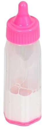 Biberon Magico per Bambole Biberon Latte Giocattolo Accessori per Bambole Mamme per Bambini Biberone Giocattolo con Latte Magico Bottiglie Poppatoio Tettarella per Bambolotti