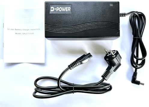 Classic Cycle 48V Ladegerät für Li-Ionen Akku mit DC Stecker, 110-240V 2.0A