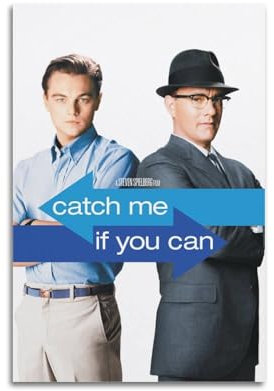 Catch Me If You Can Poster Poster Dekorative Malerei Leinwand Wandkunst Wohnzimmer Poster Schlafzimmer Malerei,Wandkunst Bilddruck Moderne Familienzimmer Dekor 20x30inch(50x75cm)