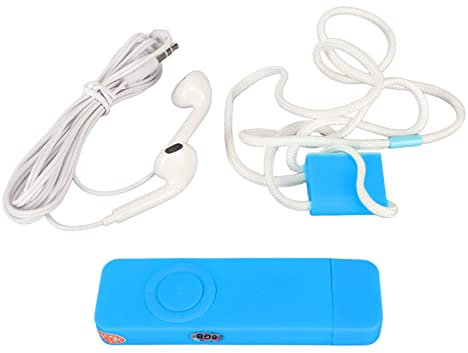 Music Player, Mp3 USB Flash Drive Portable Music Player, 8GB Mp3 Player Mini Mp3 Player for Sports-Running, Exercise, Cycling (Blue)