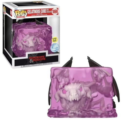 Figurine Funko Pop Deluxe Gelatinous Cube with Dracolich Dungeons and Dragons