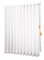 LRYELWA Vertical Blinds For Windows,Blackout Fabric 98mm Slats Privacy Protected Thermal Insulated Room Divider Curtain for Sliding Glass Door Patio Hotel,Custom (115cm x 140cm)
