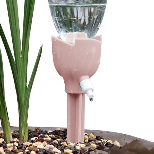 Automatic Plant Waterer – Portable Drip Irrigation Stakes | Slow Release Watering Spikes | Timed Dripper System | Garden Lawn Plant Hydration | Outdoor Pot Water Feeder | Succulent Yard Irrigation