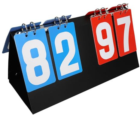 Kisangel Tableau De Score Réutilisable pour Basketball Football Et Autres Sports Compteur De Points Pratique Et Portatif avec Design Simple Et Intuitif