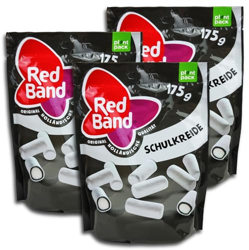 3 er Pack Red Band Schulkreide 3x 175g
