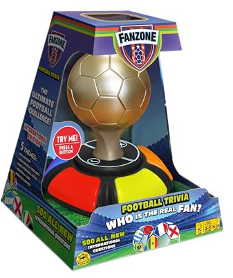 Fanzone NEW International Edition, Football True or False Family Quiz Game, featuring Mbappe, Yamal and Bonmati, Football Gift Age 7+