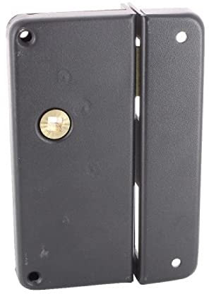 Serrure en applique verticale extra plate à fouillot - Bec-de-cane main gauche