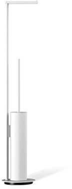 runde WC-Bürstenkombination verschiedene Oberflächen MK SBK Serie Mikado von Decor Walther (weiß matt)