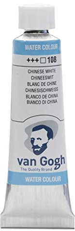 Van Gogh Aquarellfarbe, 10ml Tube, Chinesischweiß 108