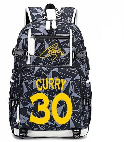 FANwenfeng Basketball Spieler 30 Multifunktions Rucksack Reise Laptop Fans Tasche für Männer und Frauen (G-Muster 2)