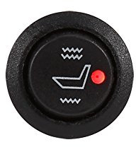 2x Autositzheizungsschalter Universal 3 Pin runde beheizte Wippe Hi Low Off Control Trimmmodifikation, Ersatzteile Boote, Yachten