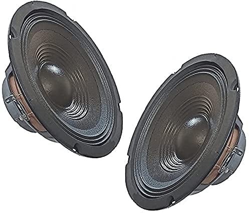 PLUG & SOUND Coppia woofer 20 cm 4 Ohm 8 pollici ** 200w x 2 ** altoparlanti 200mm 21 cm 210mm casse auto