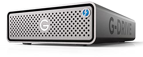 SanDisk Professional G-Drive Pro SDPH51J-012T-NBAAD Disque dur de bureau de classe d'entreprise, Thunderbolt 3, USB-C, 7200 tr/min