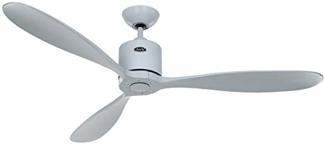 CasaFan AEROPLAN ECO Deckenventilator, Energiesparender, leiser Ventilator mit Massivholzflügeln, 6 Geschwindigkeiten, inkl. Funk-Fernbedienung für Vor-/ Rücklauf, für Räume bis 25 qm, Ø 132 cm