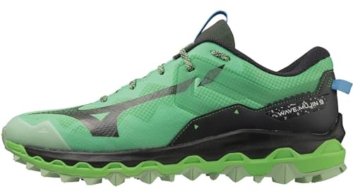Mizuno Herren Wave Mujin 9 Laufschuh, 47 EU, 909 C Black Oyster Little Boy Blue, 44 EU