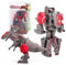 Giftik Transforming Animal Robot Toys, Deformed Alloy Dinosaurier Wolf Tiger Lion Leopard Animals Action Figures Toys (Tyrannosaurus Rex (1PC))
