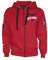 ROCK-IT Apparel I Giacca con Cappuccio da Uomo Racer 07 I Felpa con Cappuccio Premium I Hoodie con Cerniera I Tessuto Molto Confortevole e Morbido I Pullover [S-5XL ] Rosso L