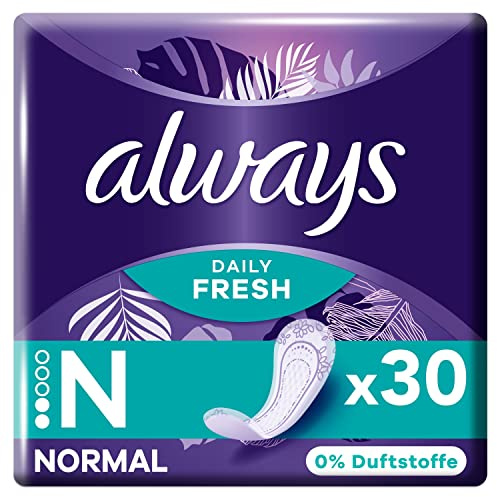 always Slipeinlage Daily Fresh Normal ohne Duft 30 Stück