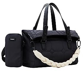 Desigual Women's BOLS_BE Random LOVERT, Black