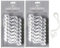 32 Giant Christmas Gutter Hooks Weatherproof Plastic for Hanging Outdoor Christmas String Lights, Fairy Lights or Rope Lights Gutter Clips - (Clear)