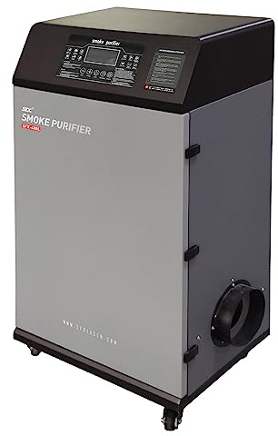 700 W Lötzinn Laser Rauch Dampf Extraktoren Luftreiniger Staub Zigarette Entfernung Maschine mit 5 Stufen Luftfilter SFX-400L Dampf Extraktor Luftreiniger für Laserschneider Reiniger Graveure