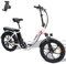 Fafrees [ Offiziell F20 Klappbar E Bike Herren Fatbike mit 36V 15AH Akku für Pendeln, Damen E-Bike 20 Zoll Elektrisches Fahrrad 250W, 25km/h Mountainbike Shimano 7S, Pedelec Klapprad bis 150 kg