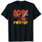 AC/DC Rock Music Band PWRUP Bühnenlichter T-Shirt