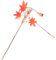 PACKOVE Chinesischer Haarstab Japanische Haarnadel Stäbchen Frisur Japanischer Haarstab Ahornblatt Haarstab Quasten Haarnadeln Vintage Haarschmuck Pins