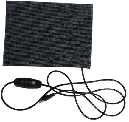 perfk USB-Thermostat-Wärmekonservierungsplatte, Heizkissen, Temperatureinstellung, Lunchbox-Heizkissen für Lebensmittelbeutel, Schule