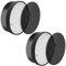 BAMBOOST Confezione da 2 filtri di ricambio LV-H132 3 in 1 per Levoit LV-H132, ricambio per filtro Levoit LV-H132-RF