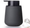 Seifenspender Schaum Spülmittelspender Anthrazit, 350ml Keramik Seifespender mit Schaum Pumpenkopf, Nachfüllbarer Schaumseifenspender Matt Soap Dispenser für Küche, Bad Autumnlife